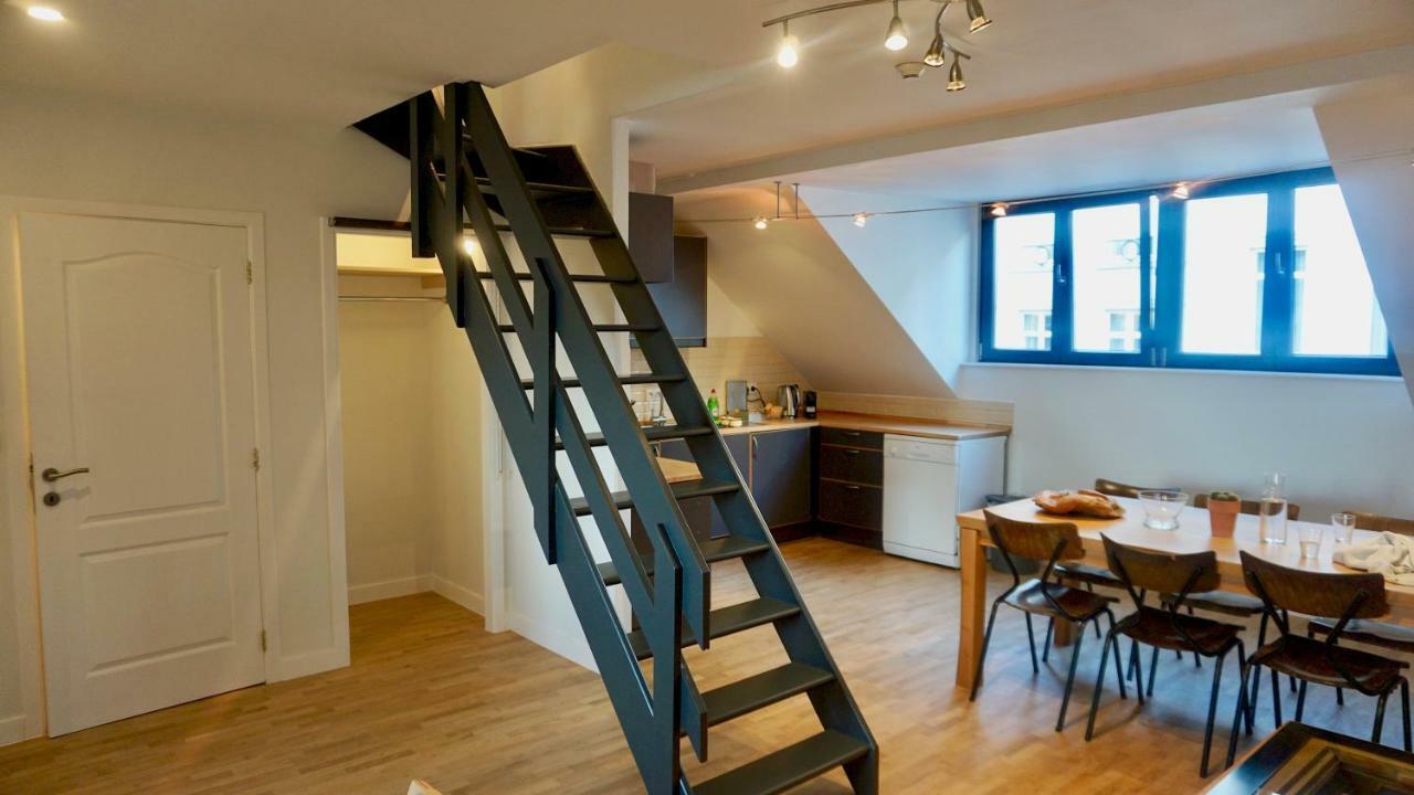 Unit 8 - Charming Loft Apt. Near Avenue Louise Free Parking بروكسل المظهر الخارجي الصورة