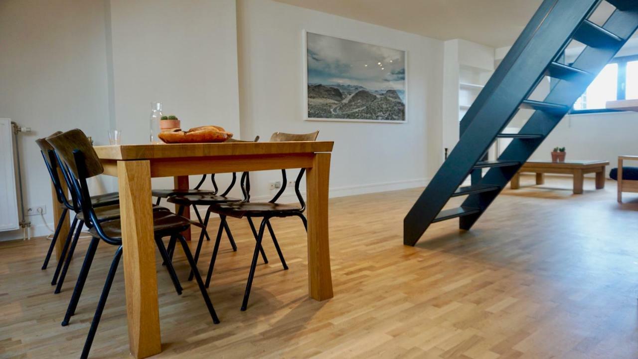 Unit 8 - Charming Loft Apt. Near Avenue Louise Free Parking بروكسل المظهر الخارجي الصورة